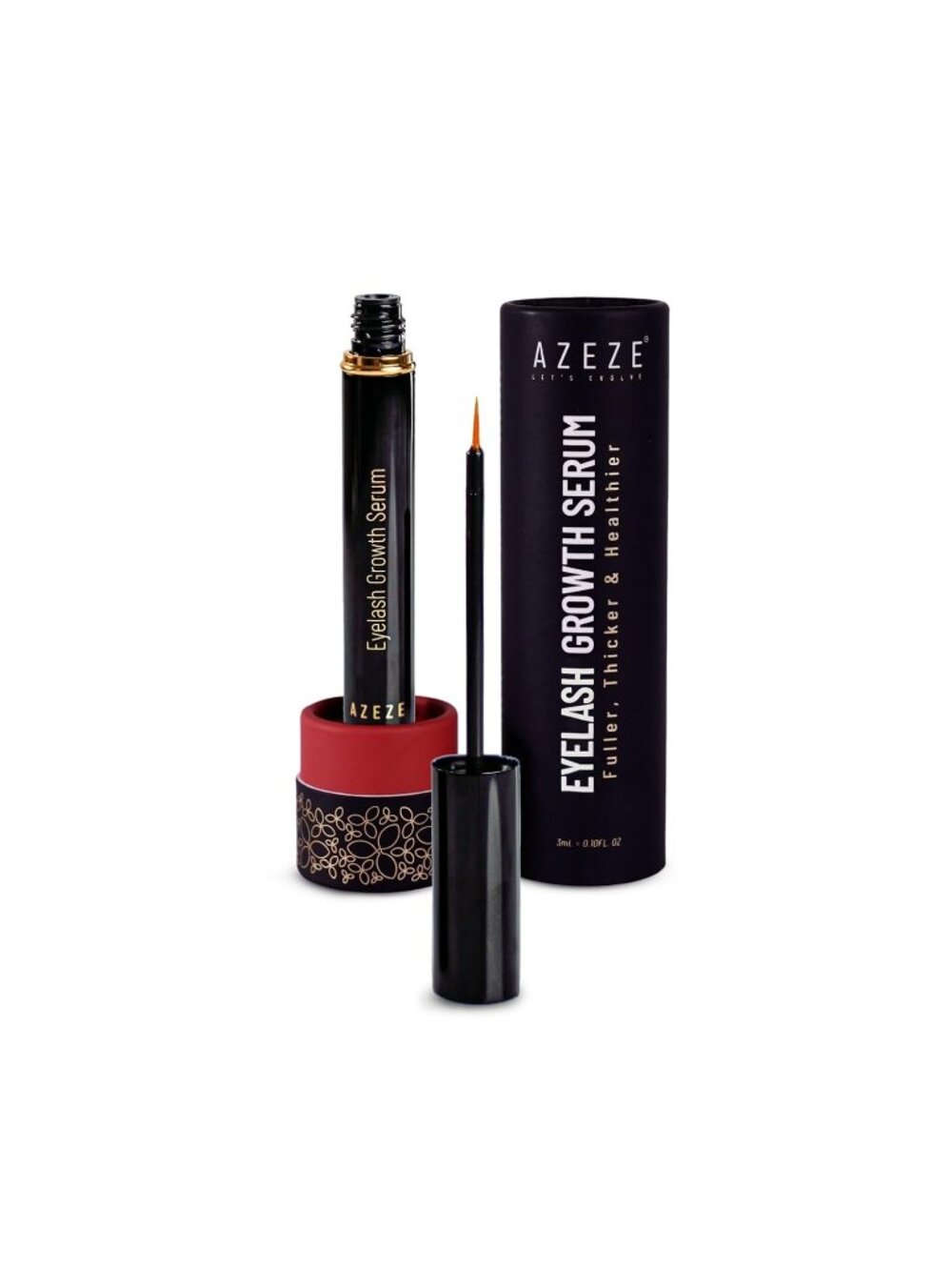Azeze Eyelash Growth Serum FULL SIZE Oil & Hormone Free